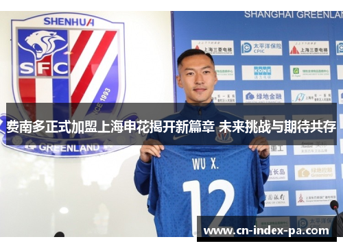 费南多正式加盟上海申花揭开新篇章 未来挑战与期待共存 费南多正式加盟上海申花揭开新篇章 未来挑战与期待共存